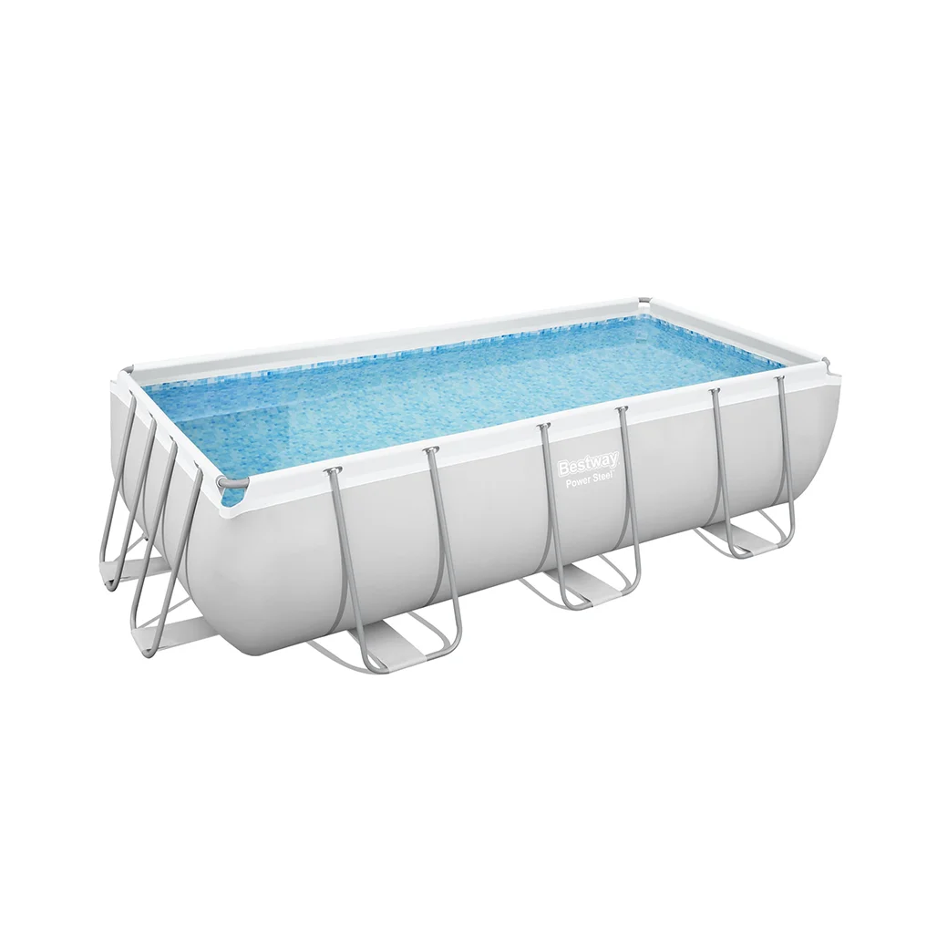 Φωτογραφία προϊόντος: Πισίνα BESTWAY POWER STEEL RECTANGULAR FRAME POOL 404x201x100cm