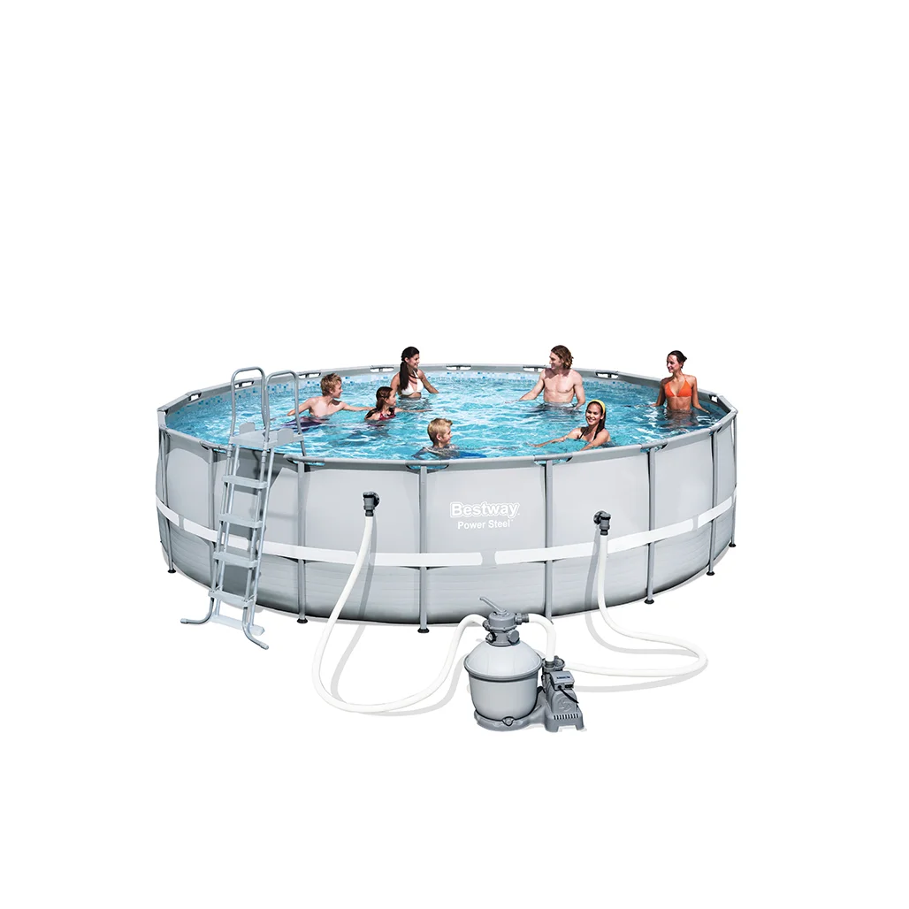 Φωτογραφία προϊόντος: Πισίνα BESTWAY POWER STEEL FRAME POOL SET 549x132cm