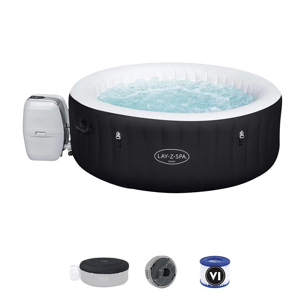 Φωτογραφία προϊόντος: Φουσκωτό Spa BESTWAY LAY-Z MIAMI AIRJET 180x66cm