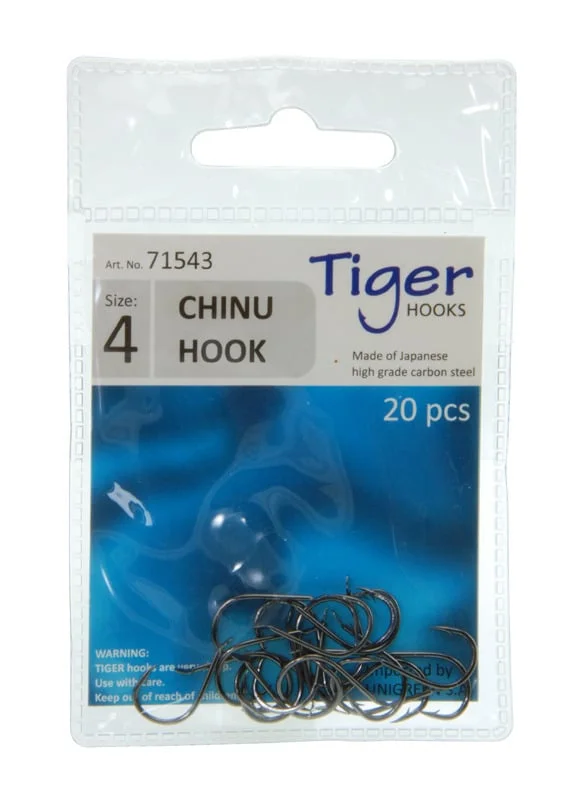 Φωτογραφία προϊόντος: Unigreen Αγκίστρι CHINU HOOK BLACK NICKELED No. 8 20Τμχ