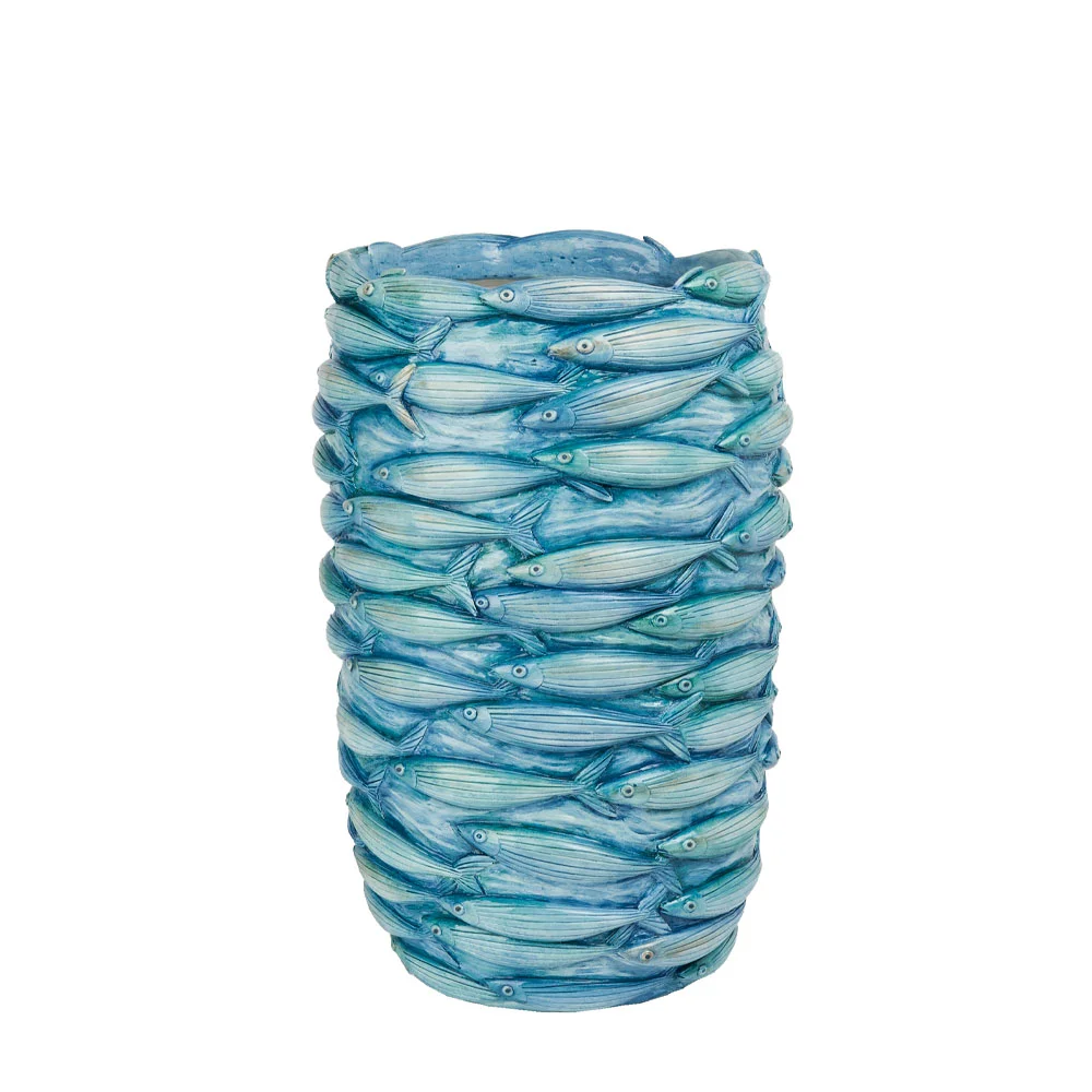 Φωτογραφία προϊόντος: Liberta OCEAN ΒΑΖΟ 29x28x45cm POLYRESIN ΜΠΛΕ - POLYRESIN - 29Μx28Πx45Υ