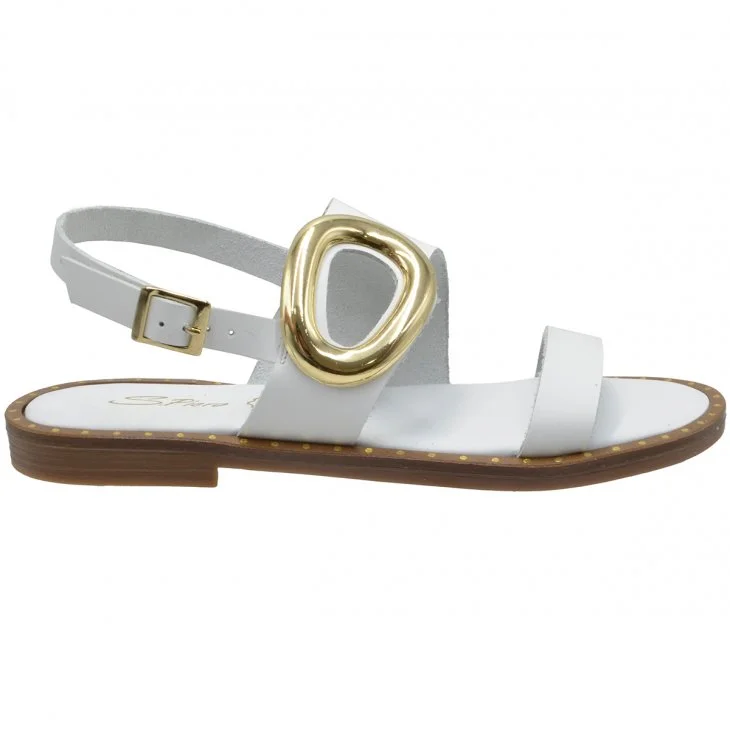 Φωτογραφία προϊόντος: Spiero ΣΑΝΔΑΛΙ E2-072 WHITE LEATHER