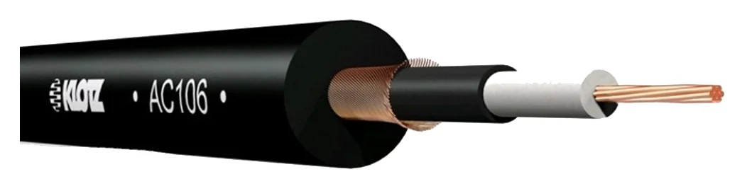 Φωτογραφία προϊόντος: Klotz AC-106SW - Καλώδιο ομοαξονικό Line-Instrument σε χρώμα Black