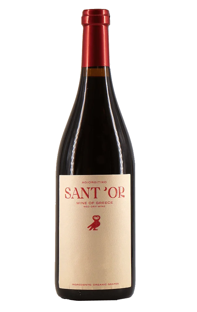 Φωτογραφία προϊόντος: Sant' Or Αγιωργίτικο Natural '22 750ml 2022 - Αγιωργίτικο - Ερυθρός Οίνος - Ήπιος - 750ml
