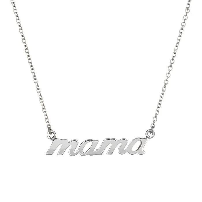 Φωτογραφία προϊόντος: VTJ Ασημένιο κολιέ mama / AK-060L