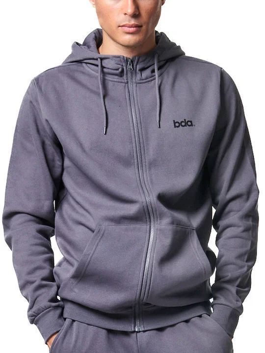 Φωτογραφία προϊόντος: Body Action Φούτερ ζακέτα Fleece ΓΚΡΙ