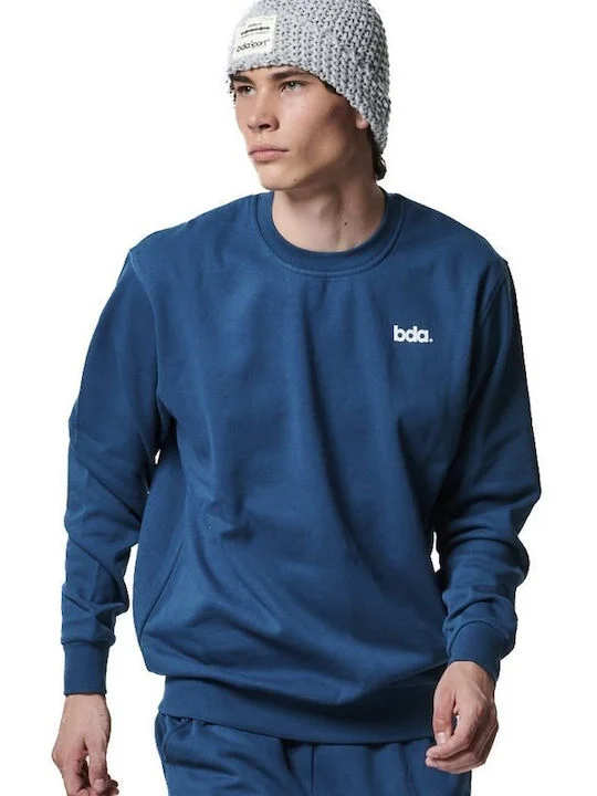 Φωτογραφία προϊόντος: Body Action Crewneck Ανδρικό Φούτερ Fleece 063420-COBALT BLUE ΜΠΛΕ