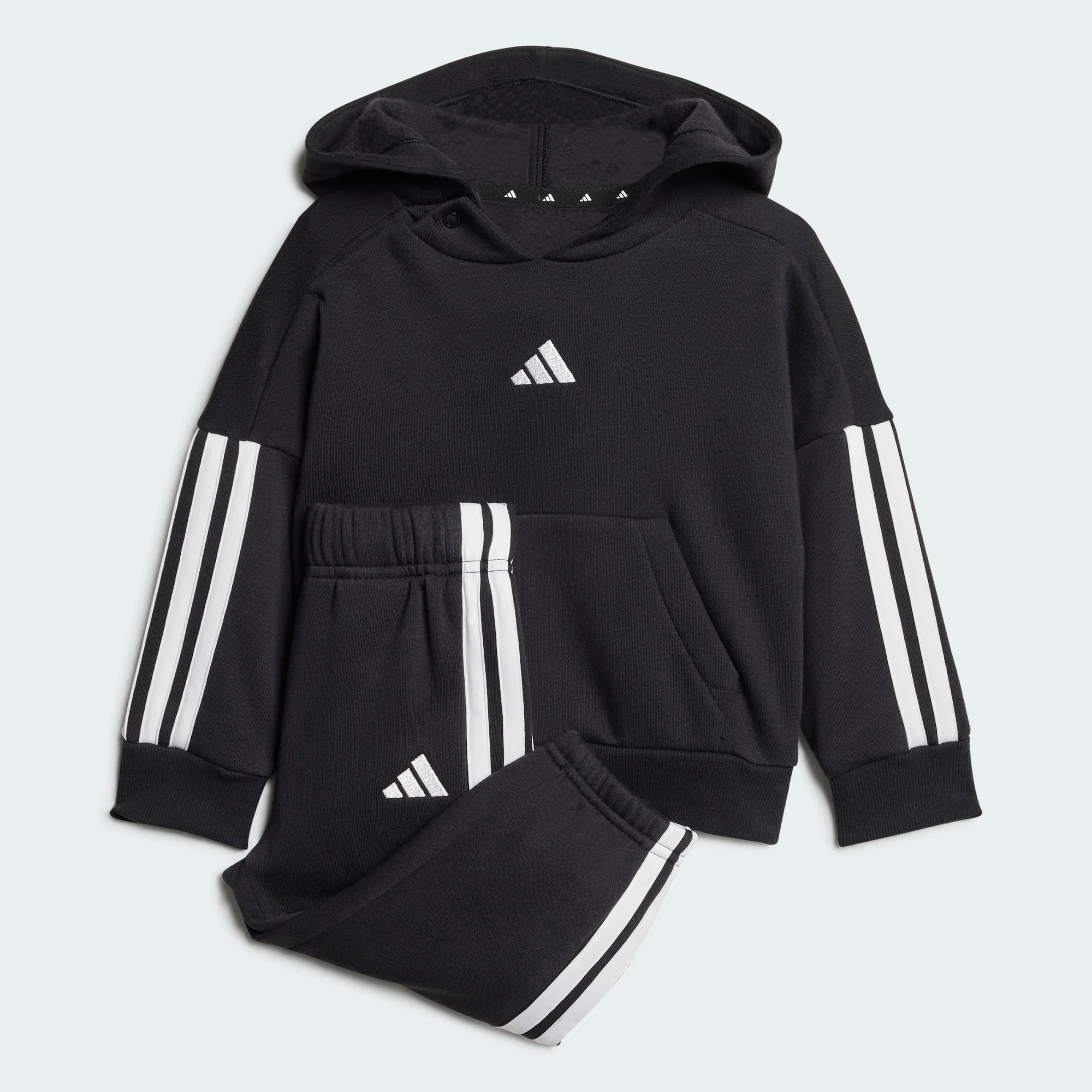 Φωτογραφία προϊόντος: Adidas Essentials Joggers Βρεφικό Σετ Φόμας JD6484 ΜΑΥΡΟ
