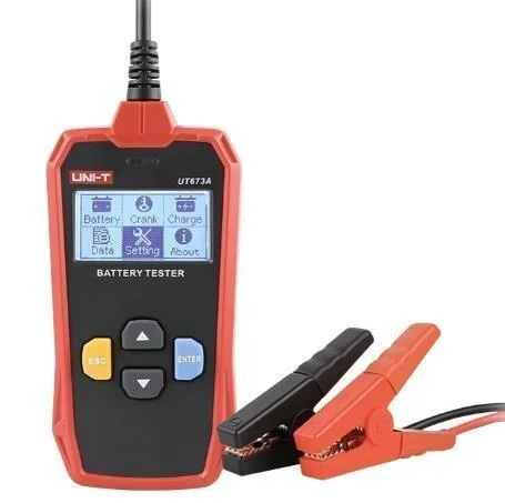 Φωτογραφία προϊόντος: OEM Uni-T UT673A Αναλογικό Battery Tester με Κροκοδειλάκια 12/24V