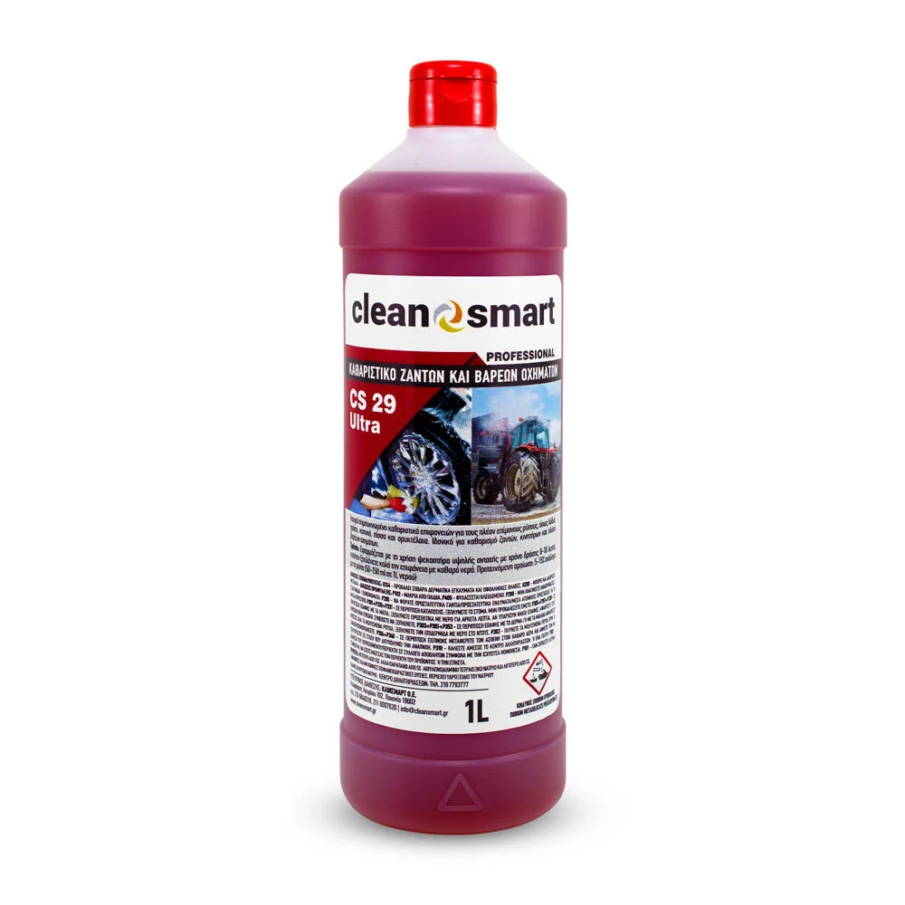 Φωτογραφία προϊόντος: CleanSmart CS 29 Ultra Καθαριστικό Ζαντών 1lt