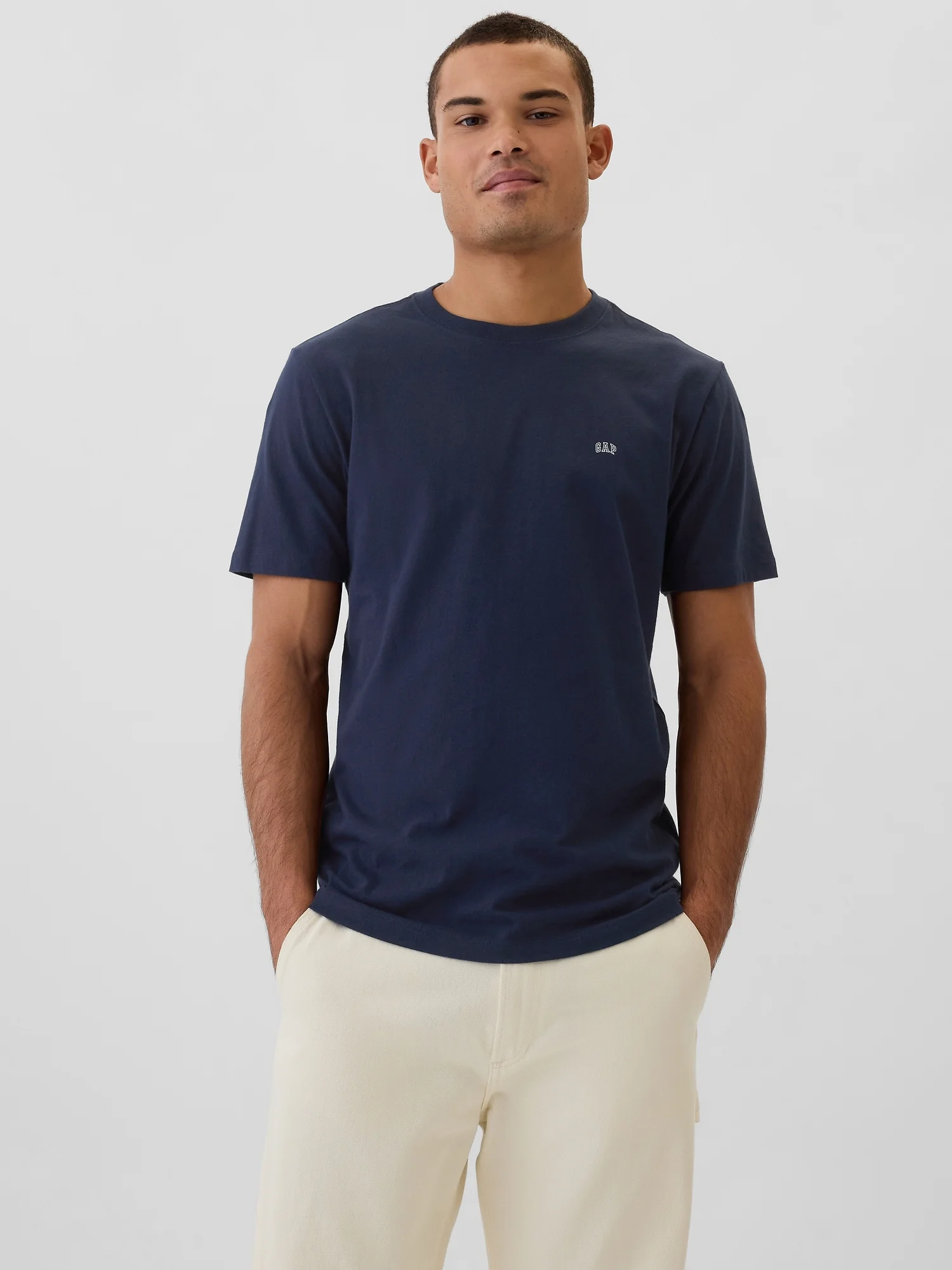 Φωτογραφία προϊόντος: Ανδρική Gap Μπλούζα Everyday Soft με Mini-Logo blue