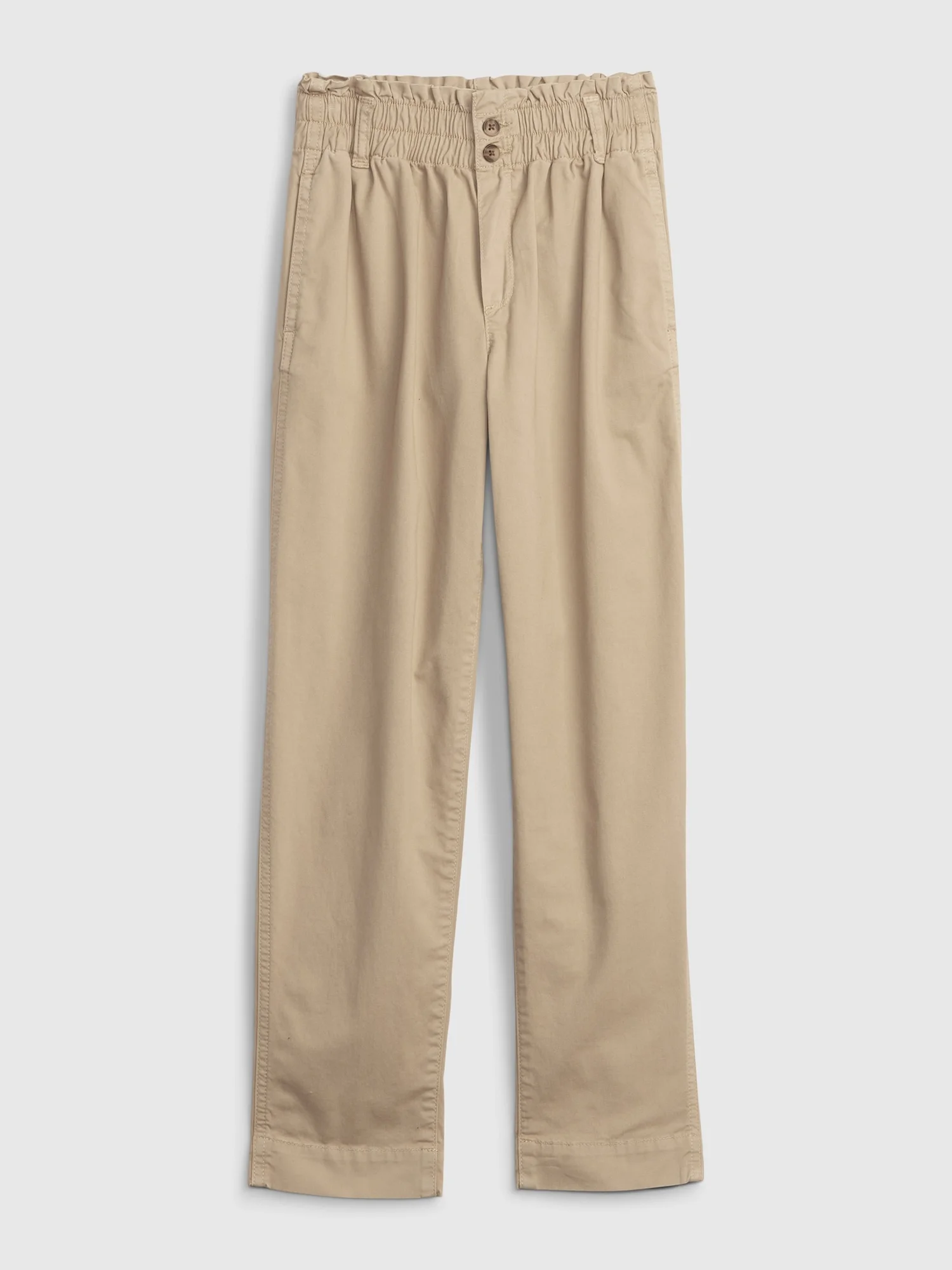 Φωτογραφία προϊόντος: GAP Μπεζ Παιδικό Smocked Khakis Παντελόνι με Washwell khaki