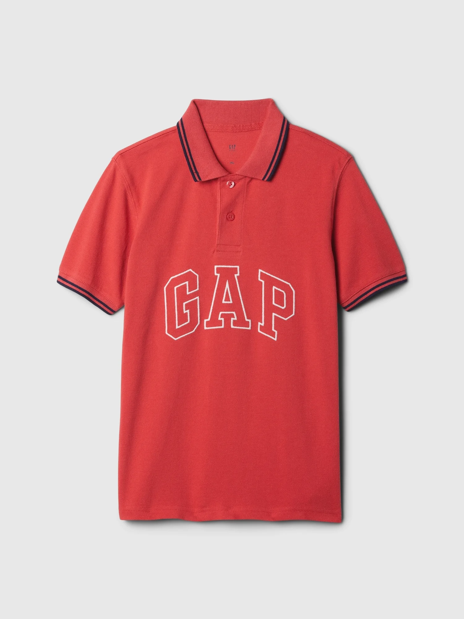 Φωτογραφία προϊόντος: Κόκκινη Παιδική Gap Logo Πόλο Μπλούζα weathered red