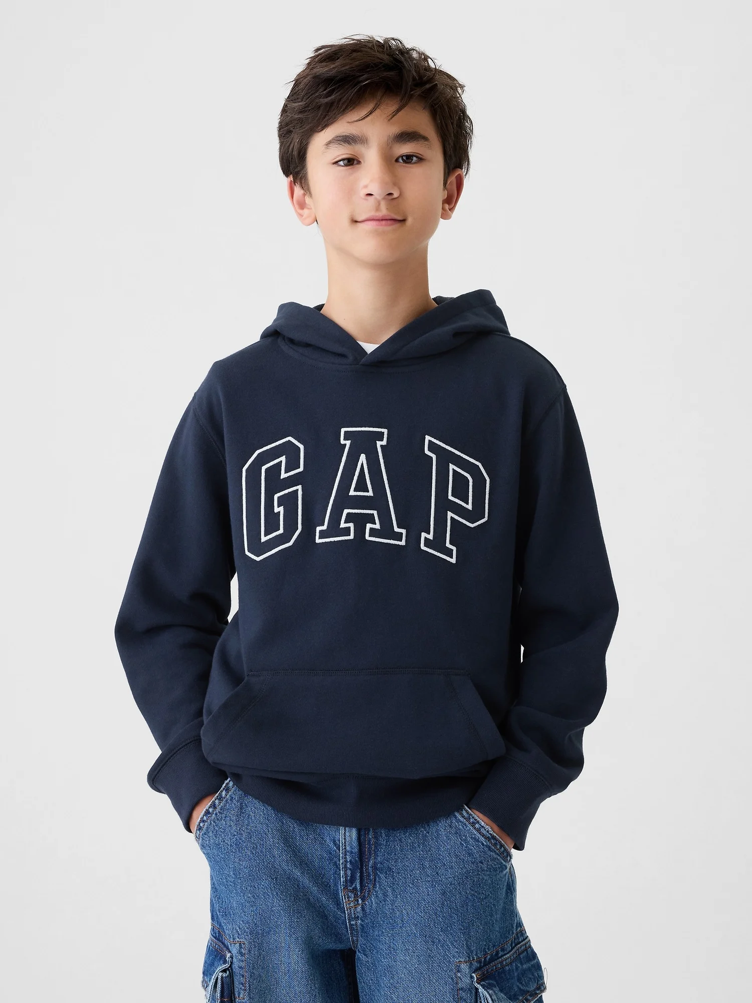Φωτογραφία προϊόντος: Παιδικό Relaxed Gap Logo Φούτερ blue
