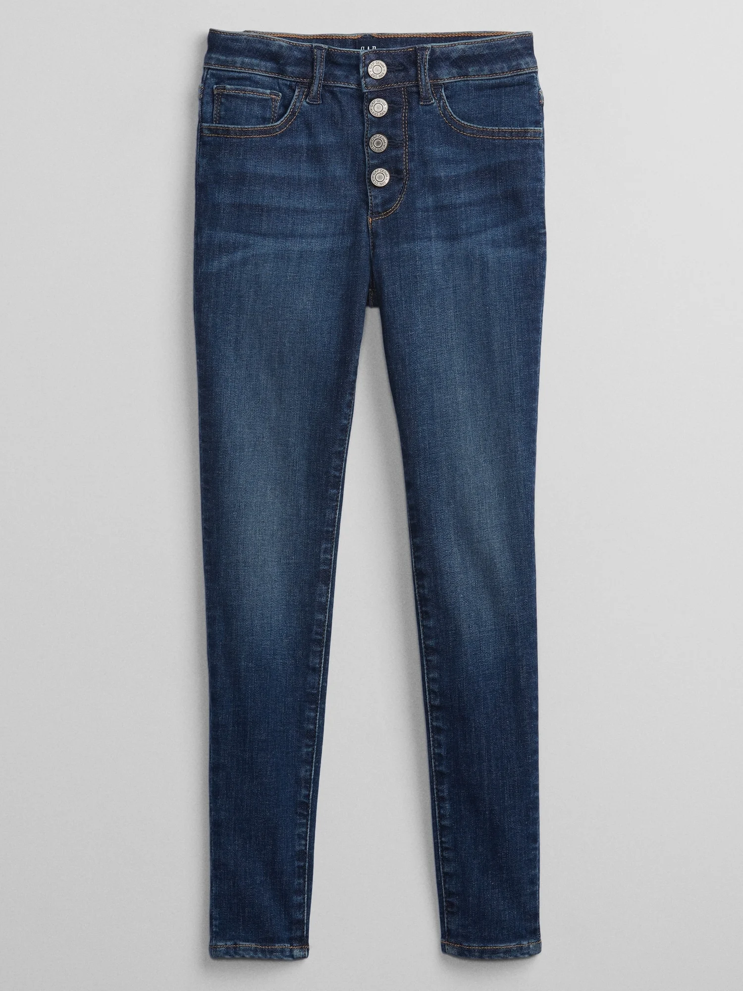 Φωτογραφία προϊόντος: GAP Μπλε Παιδικό High Rise Jegging Παντελόνι με Washwell dark wash
