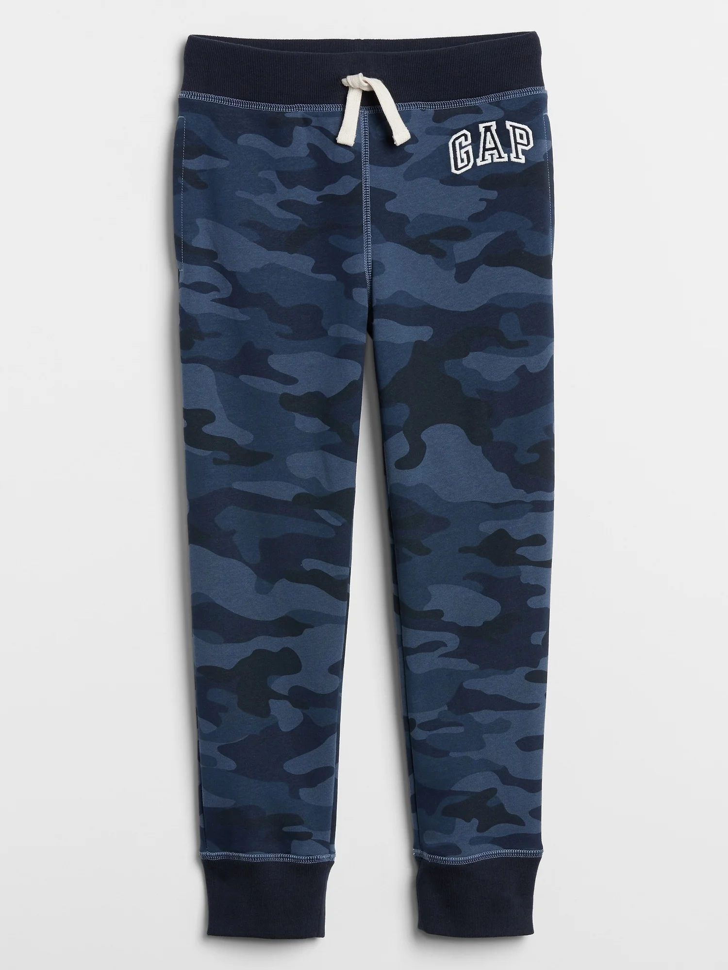 Φωτογραφία προϊόντος: Μπλε Παιδικό Camo Print Gap Logo Pull-On Jogger Παντελόνι Φόρμας blue camo