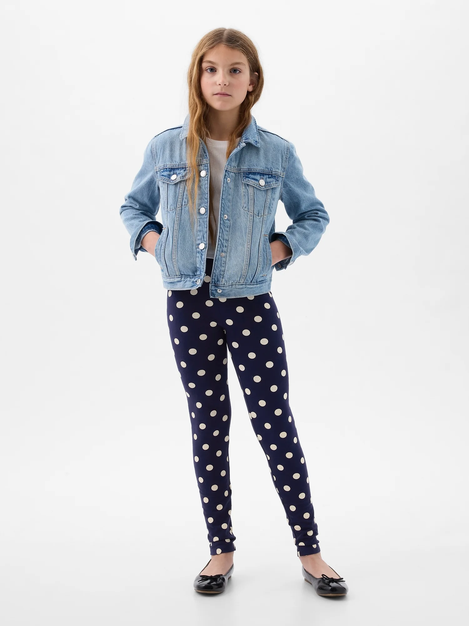 Φωτογραφία προϊόντος: GAP Παιδικό Print Legging Κολάν navy uniform
