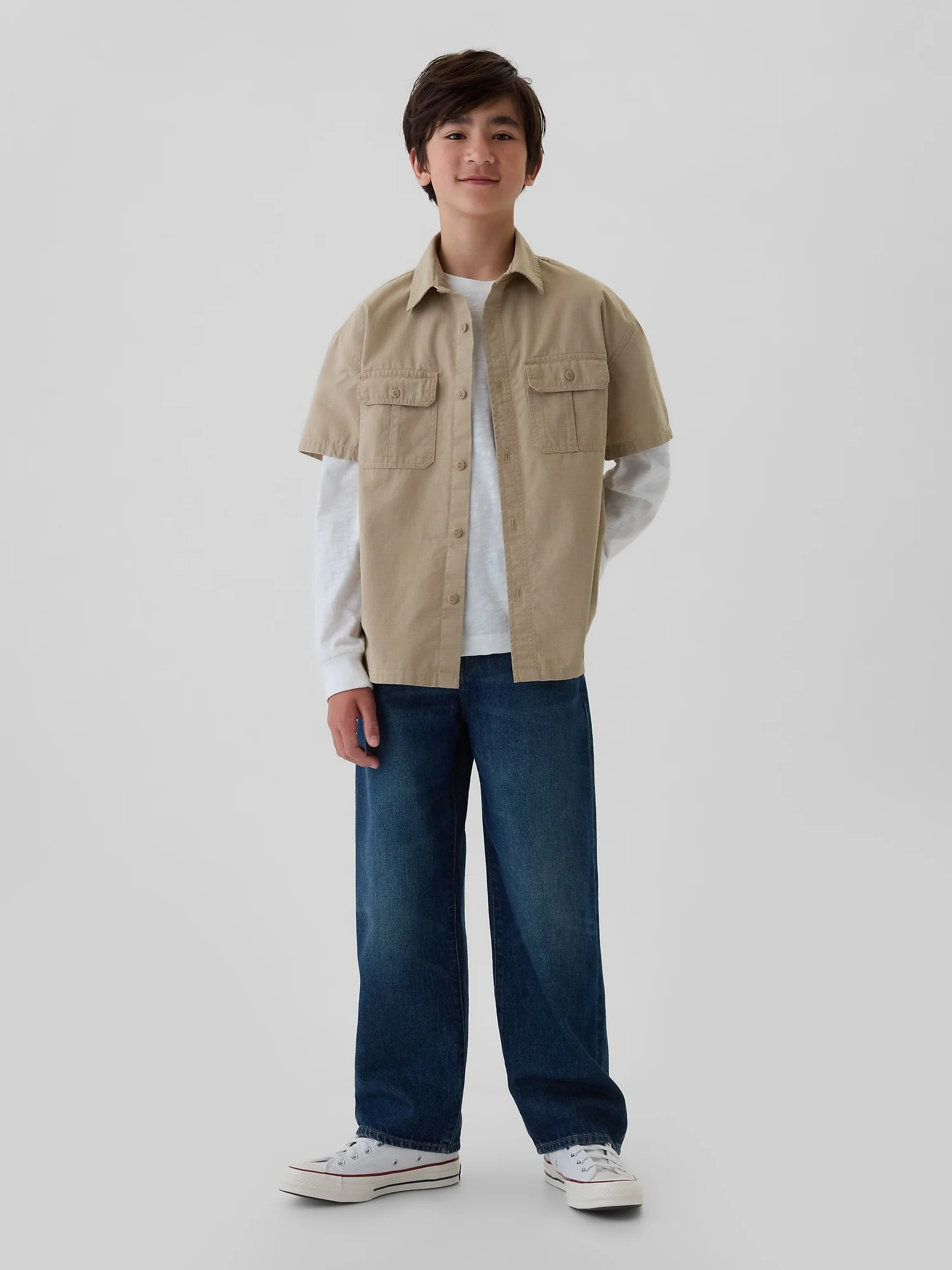 Φωτογραφία προϊόντος: GAP Παιδικό Baggy Jean Παντελόνι Medium wash