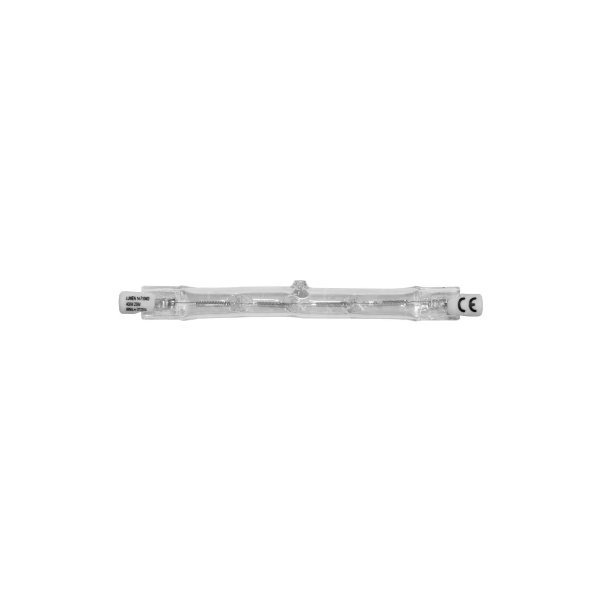 Φωτογραφία προϊόντος: Λάμπα αλογόνου 230V 400W R7s Σωληνωτή διπλού άκρου 8850lm 118mm ADELEQ 14-710400