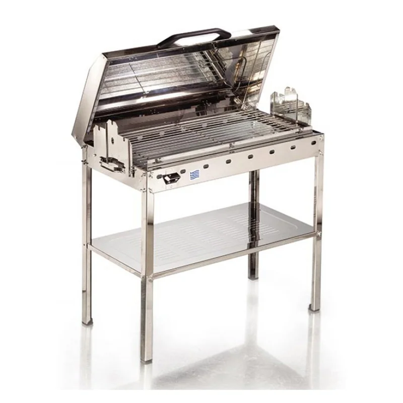 Φωτογραφία προϊόντος: EMC Pitsilos Pitsilos BBQ 800 80x40cm (Ψησταριά Κάρβουνου Με Καπάκι Ανοξείδωτη)
