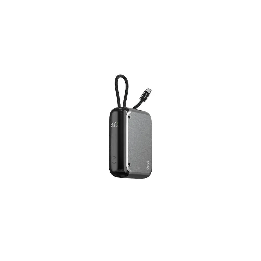 Φωτογραφία προϊόντος: ttec ReCharger LCD 10.000mAh PD 30W Powerbank (2BB228UG) (TTEC2BB228UG)