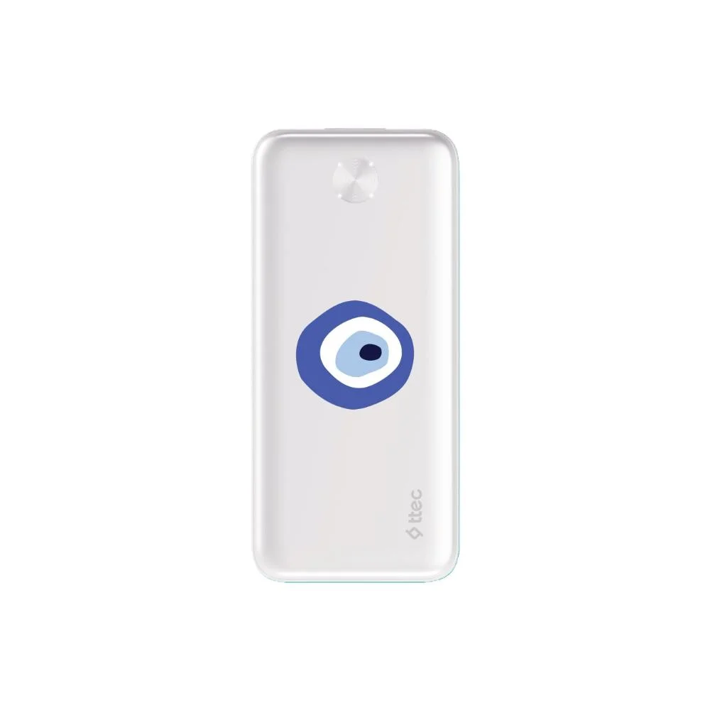 Φωτογραφία προϊόντος: ttec ReCharger 10.000mAh Powerbank white (print) (2BB234B) (TTEC2BB234B)