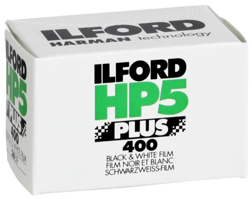 Φωτογραφία προϊόντος: ILFORD HP5 135-36 400 ASA ασπρόμαυρο φιλμ
