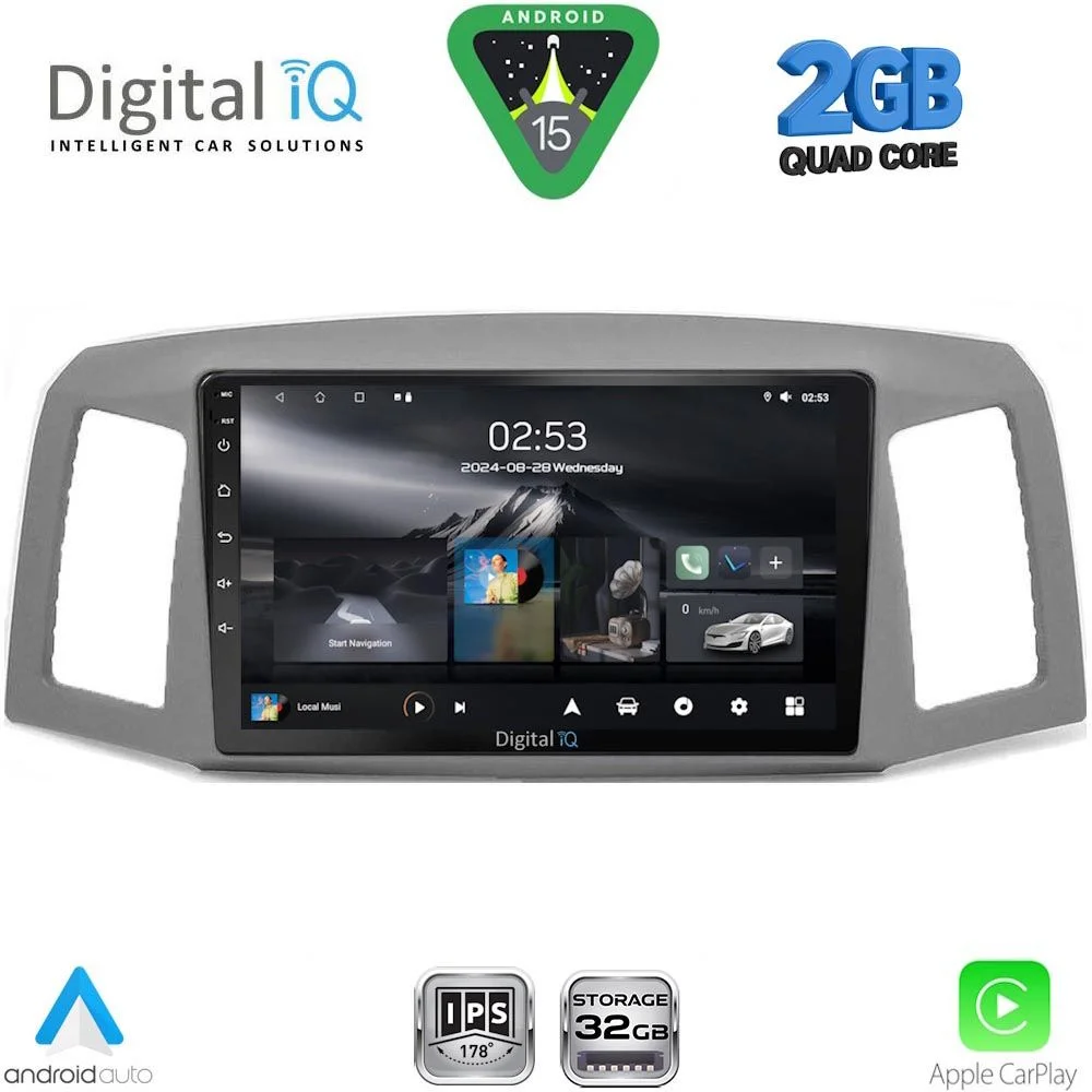 Φωτογραφία προϊόντος: DIGITAL IQ RSD 1281_CPA (10inc) MULTIMEDIA TABLET for JEEP GRAND CHEROKEE mod. 2005-2007