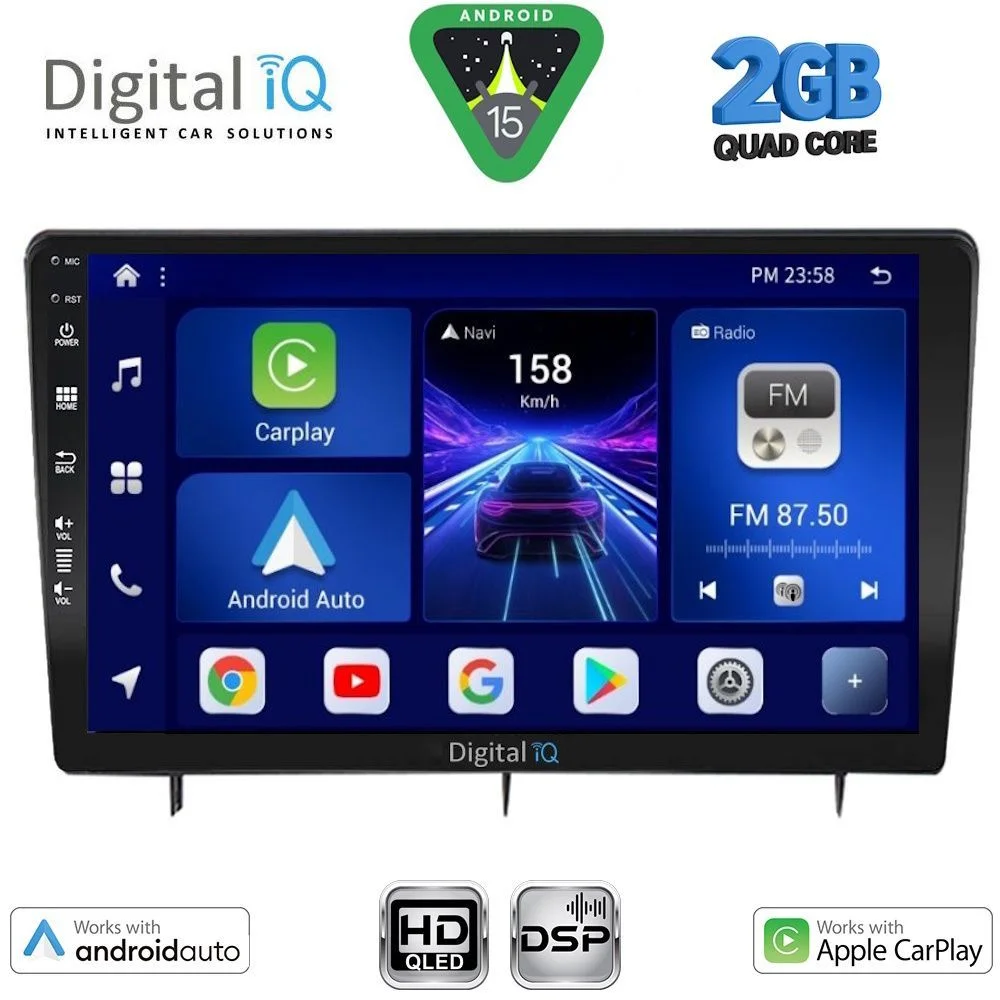 Φωτογραφία προϊόντος: DIGITAL IQ BXC 3192_CPAA (10inc) MULTIMEDIA TABLET for HONDA CIVIC mod. 2022-2026