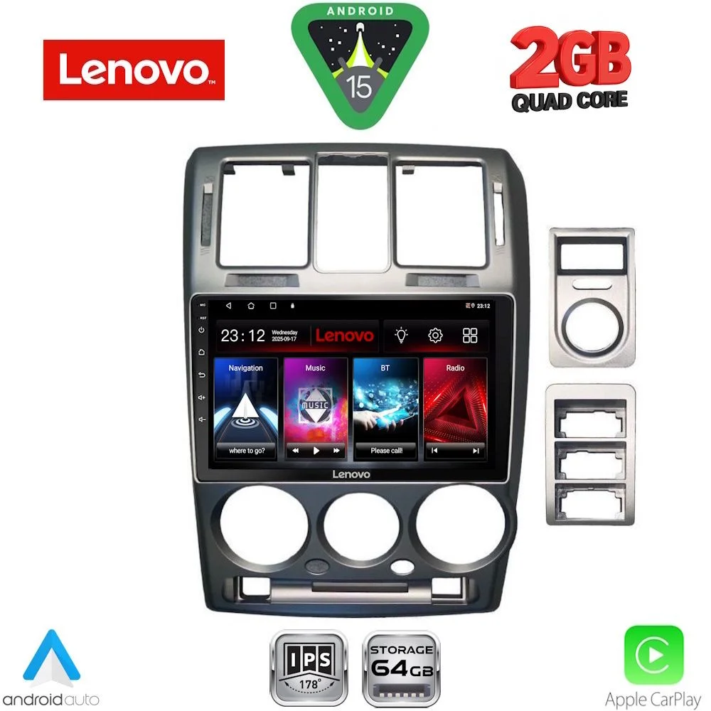 Φωτογραφία προϊόντος: LENOVO LVD 2222GR_CPA (9inc) MULTIMEDIA TABLET for HYUNDAI GETZ mod. 2002-2011 (GREY)