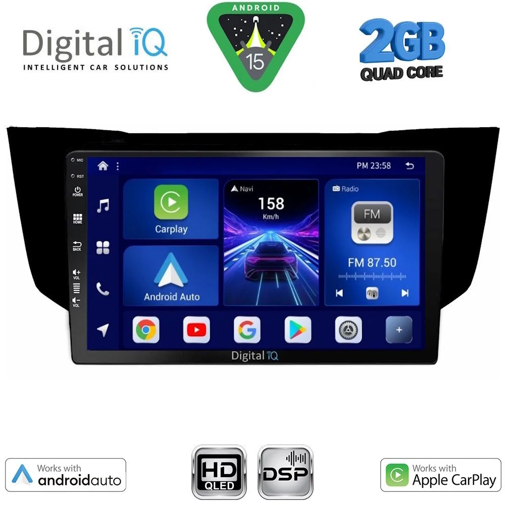 Φωτογραφία προϊόντος: DIGITAL IQ BXC 3345BL_CPAA (9inc) MULTIMEDIA TABLET for LEXUS RX 300 – 400 mod. 2003-2008