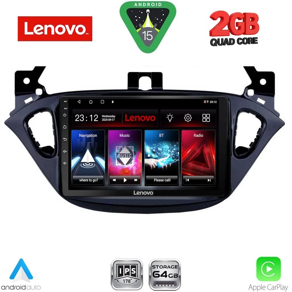 Φωτογραφία προϊόντος: LENOVO LVD 2486_CPA (9inc) MULTIMEDIA TABLET for OPEL ADAM - CORSA E mod. 2014-2019