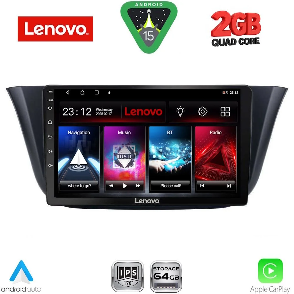 Φωτογραφία προϊόντος: LENOVO LVD 2265_CPA (9inc) MULTIMEDIA TABLET for IVECO DAILY mod. 2014-2023