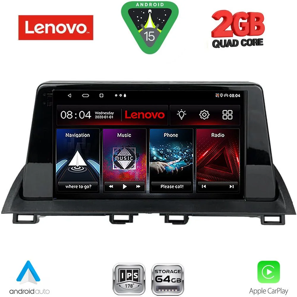 Φωτογραφία προϊόντος: LENOVO LVD 2367_CPA (9inc) MULTIMEDIA TABLET for MAZDA 3 mod. 2014-2019