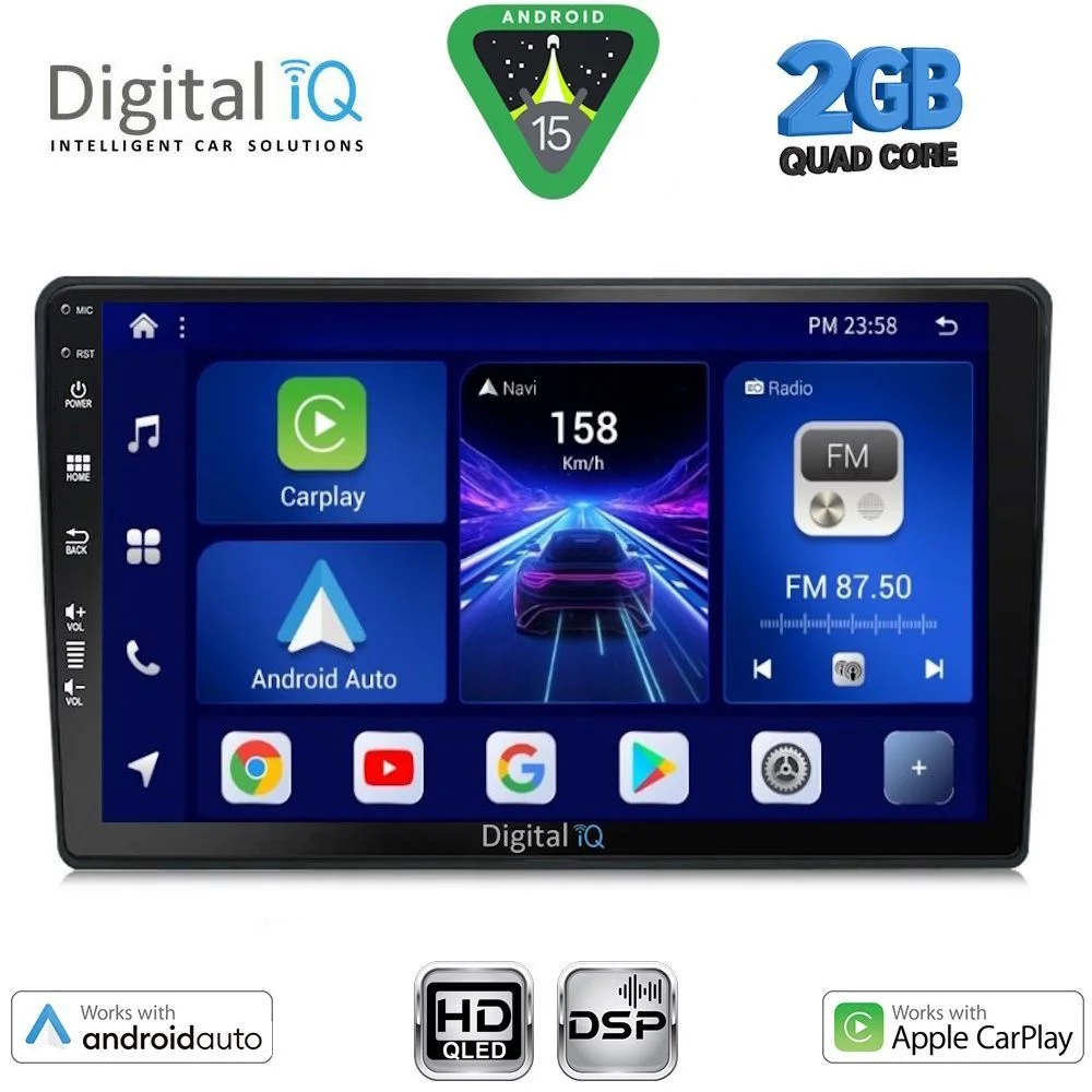Φωτογραφία προϊόντος: DIGITAL IQ BXC 3004_CPAA (9inc) MULTIMEDIA TABLET for AUDI A4 mod. 2002-2008