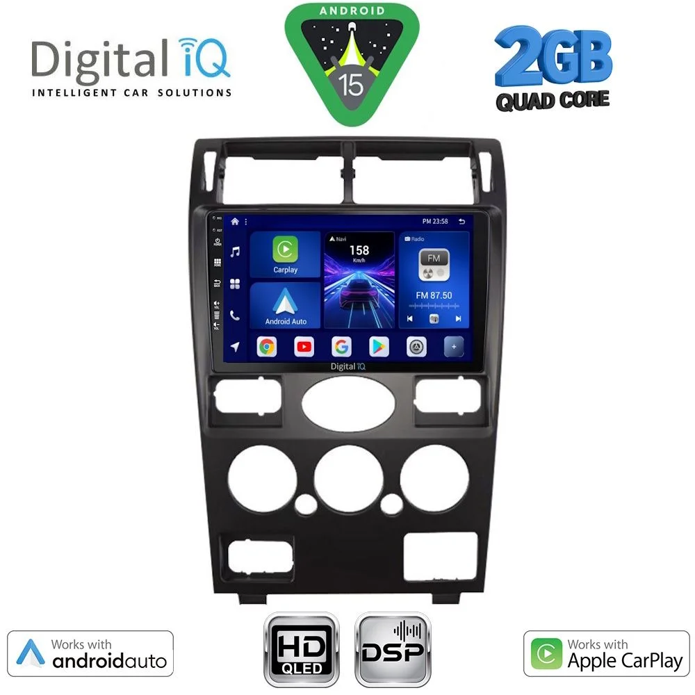 Φωτογραφία προϊόντος: DIGITAL IQ BXC 3161B_CPAA (9inc) MULTIMEDIA TABLET for FORD MONDEO mod. 2003-2006