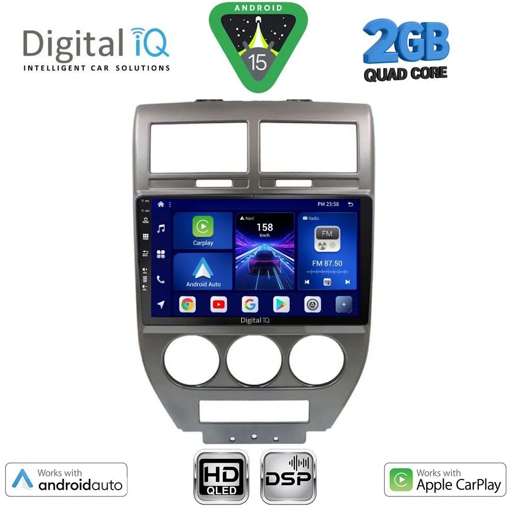 Φωτογραφία προϊόντος: DIGITAL IQ BXC 3276_CPAA (10inc) MULTIMEDIA TABLET for JEEP COMPASS - PATRIOT mod. 2007-2016