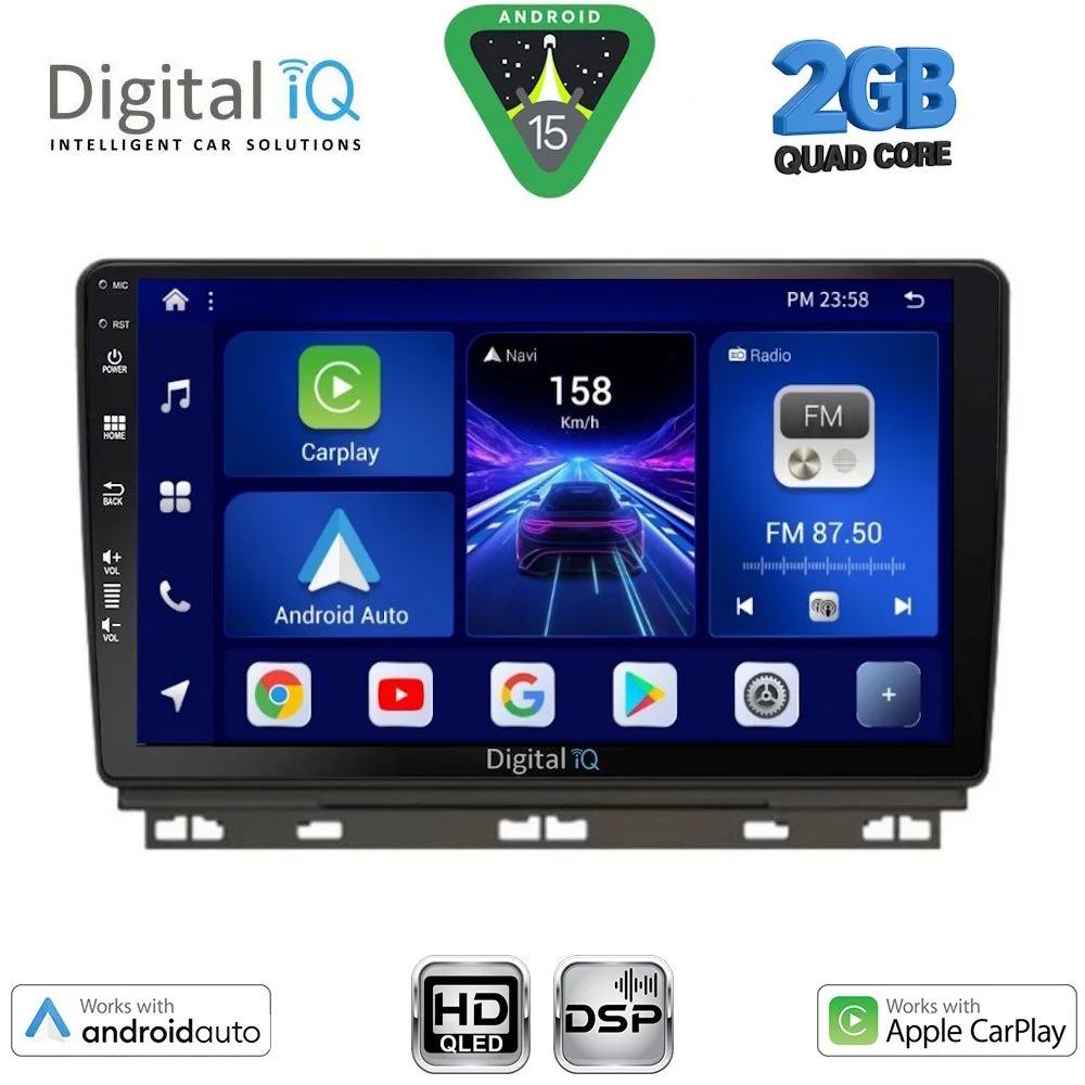 Φωτογραφία προϊόντος: DIGITAL IQ BXC 3546_CPAA (9inc) MULTIMEDIA TABLET for RENAULT CLIO - CAPTUR mod. 2019-2026