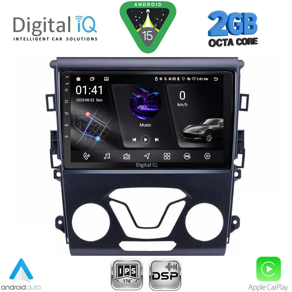 Φωτογραφία προϊόντος: DIGITAL IQ RSF 4164_CPA A/C (9inc) MULTIMEDIA TABLET for FORD MONDEO mod. 2014-2023