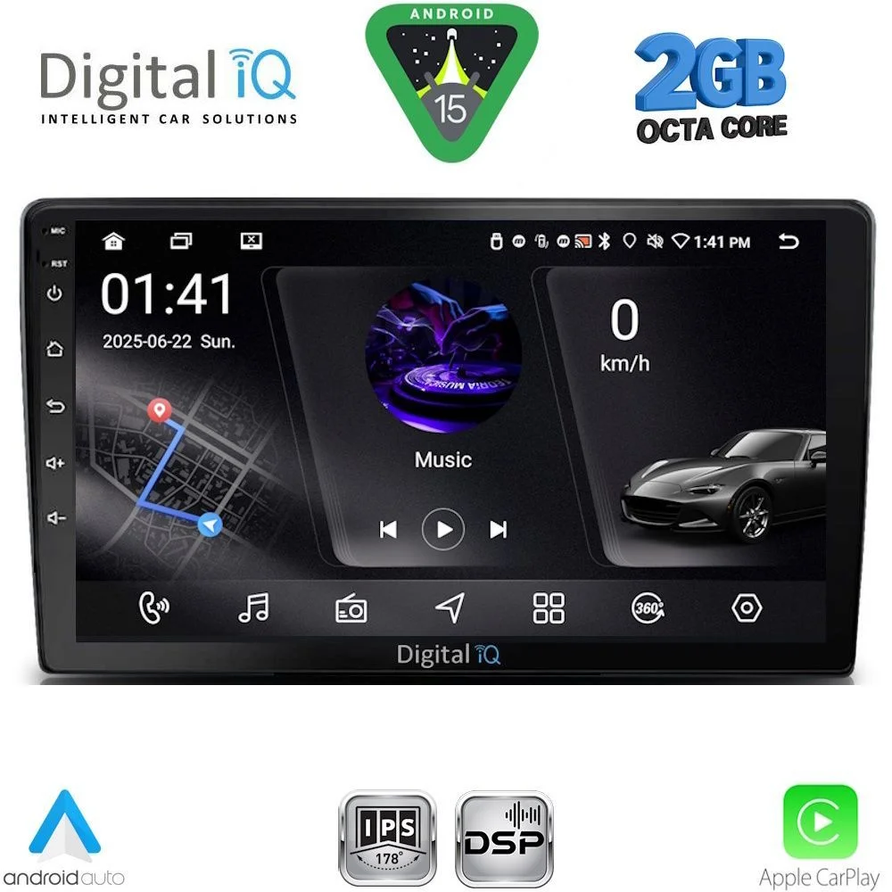 Φωτογραφία προϊόντος: DIGITAL IQ RSF 4722_CPA (9inc) MULTIMEDIA TABLET for TOYOTA LANDCRUISER mod. 1998-2003