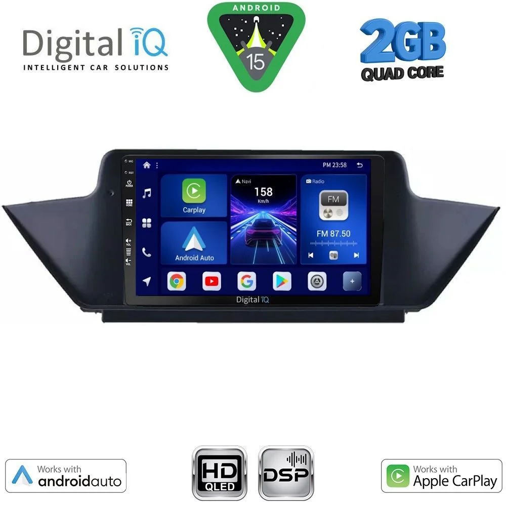 Φωτογραφία προϊόντος: DIGITAL IQ BXC 3056_CPAA (10inc) MULTIMEDIA TABLET for BMW X1 mod. 2009-2015