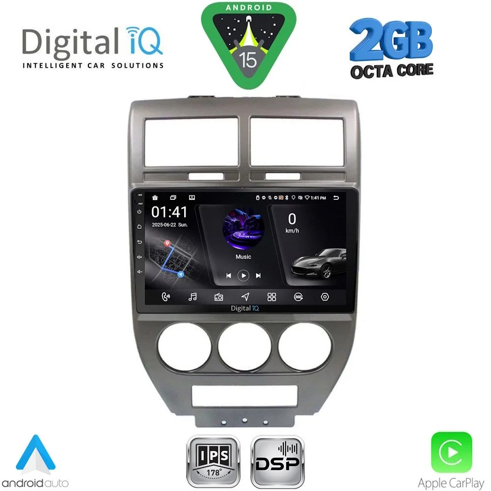 Φωτογραφία προϊόντος: DIGITAL IQ RSF 4276_CPA (10inc) MULTIMEDIA TABLET for JEEP COMPASS - PATRIOT mod. 2007-2016