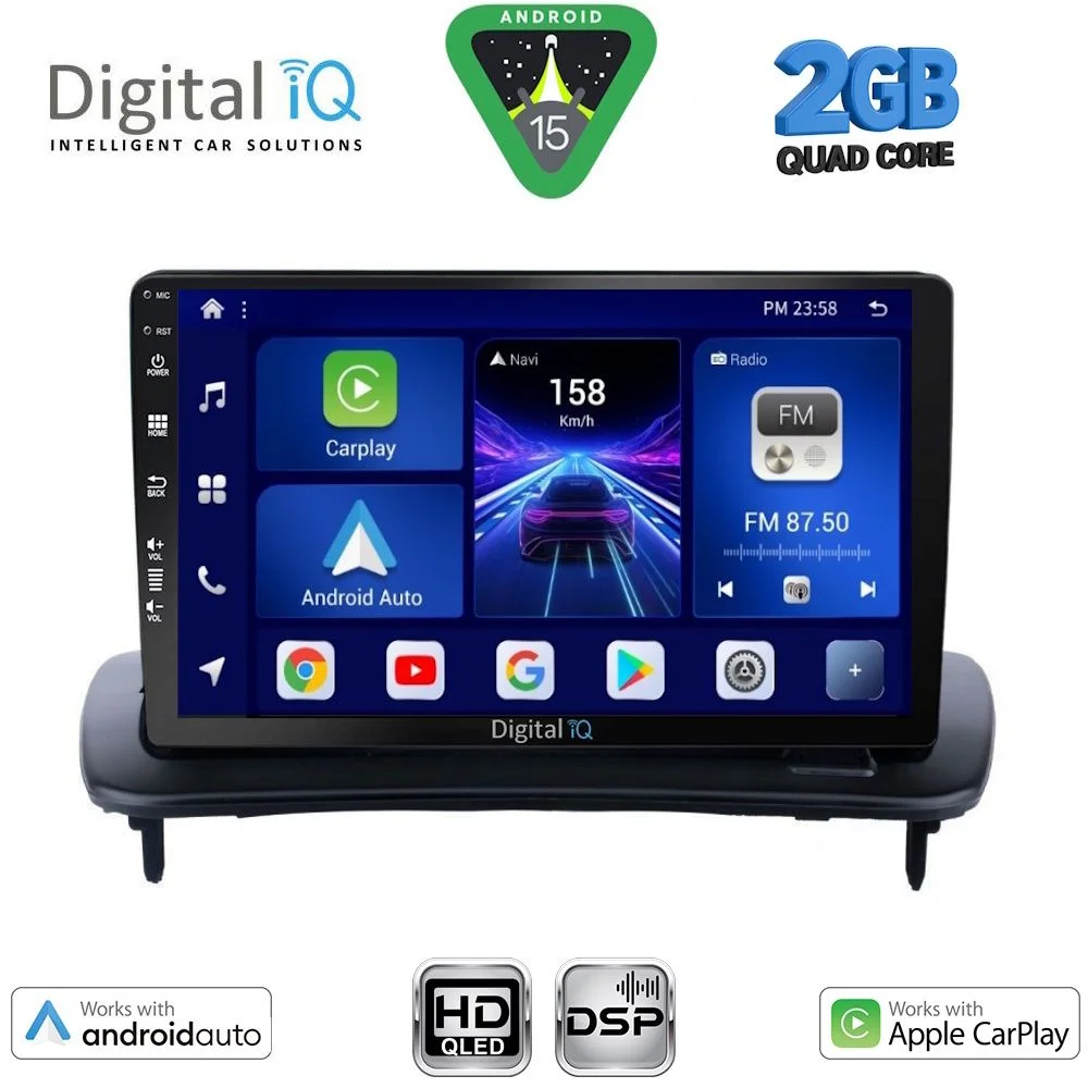 Φωτογραφία προϊόντος: DIGITAL IQ BXC 3783_CPAA (9inc) MULTIMEDIA TABLET for VOLVO C30 – S40 mod. 2004-2013