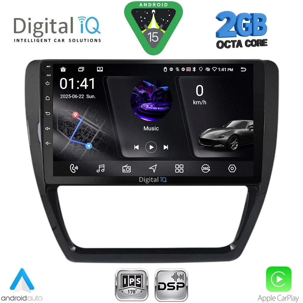 Φωτογραφία προϊόντος: DIGITAL IQ RSF 4741_CPA (10inc) MULTIMEDIA TABLET for VW JETTA mod. 2010-2016