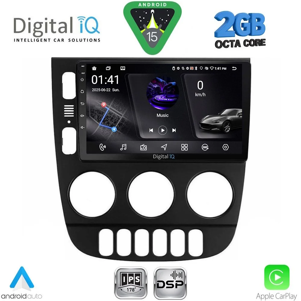 Φωτογραφία προϊόντος: DIGITAL IQ RSF 4413_CPA (9inc) MULTIMEDIA TABLET for MERCEDES ML (W163) mod. 2002-2005