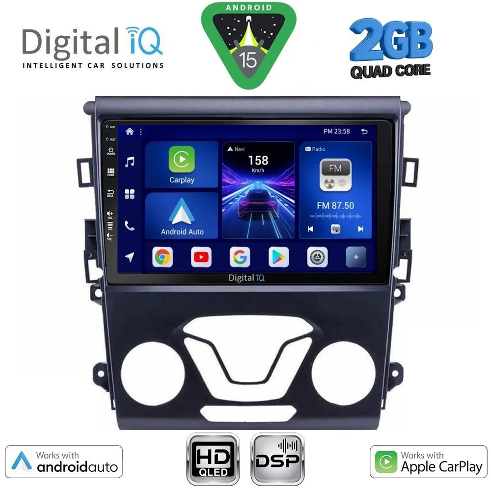 Φωτογραφία προϊόντος: DIGITAL IQ BXC 3164_CPAA A/C (9inc) MULTIMEDIA TABLET for FORD MONDEO mod. 2014-2023