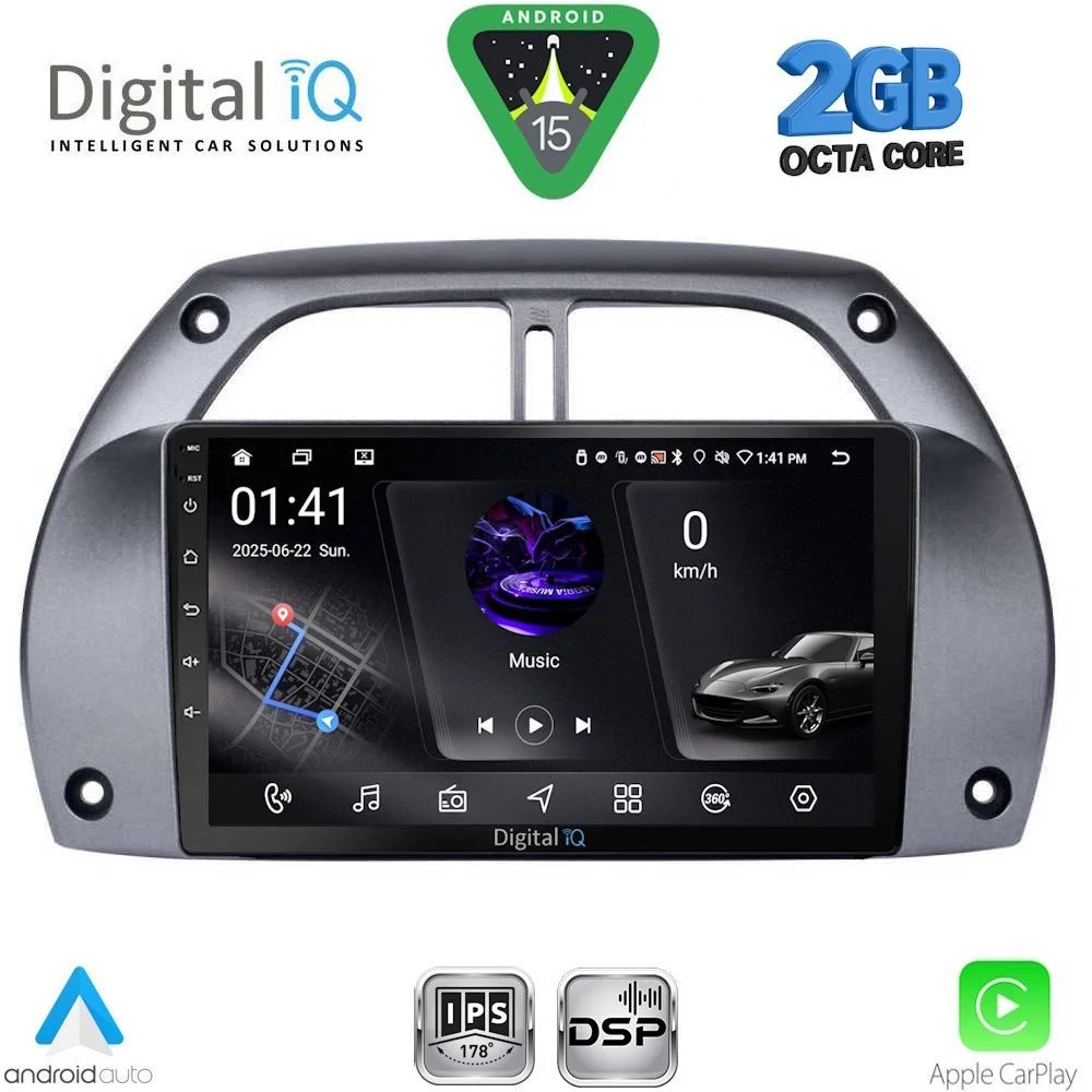 Φωτογραφία προϊόντος: DIGITAL IQ RSF 4730_CPA A/C (9inc) MULTIMEDIA TABLET for TOYOTA RAV 4 mod. 2000-2006