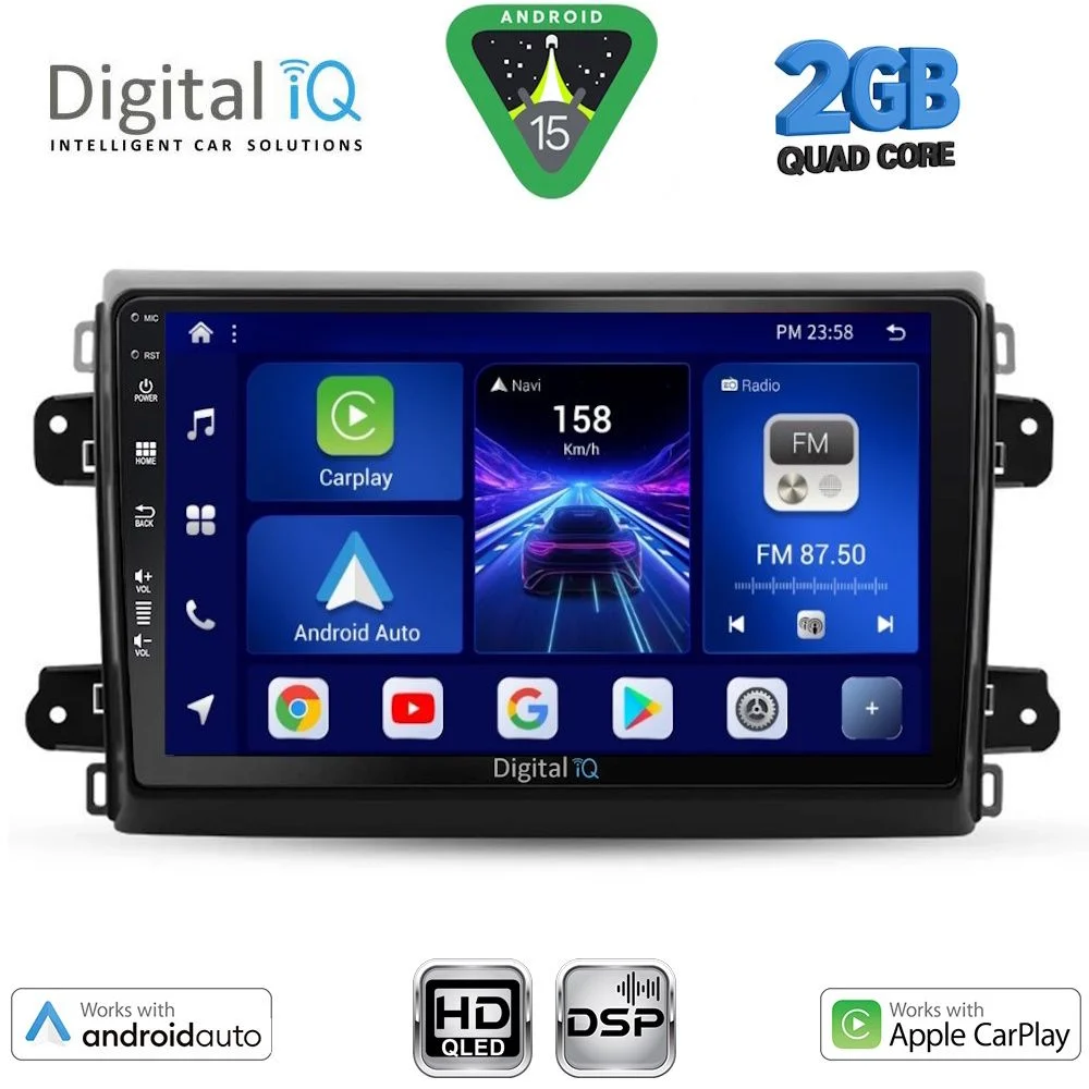 Φωτογραφία προϊόντος: DIGITAL IQ BXC 3143_CPAA (9inc) MULTIMEDIA TABLET for FIAT DUCATO mod. 2021-2026