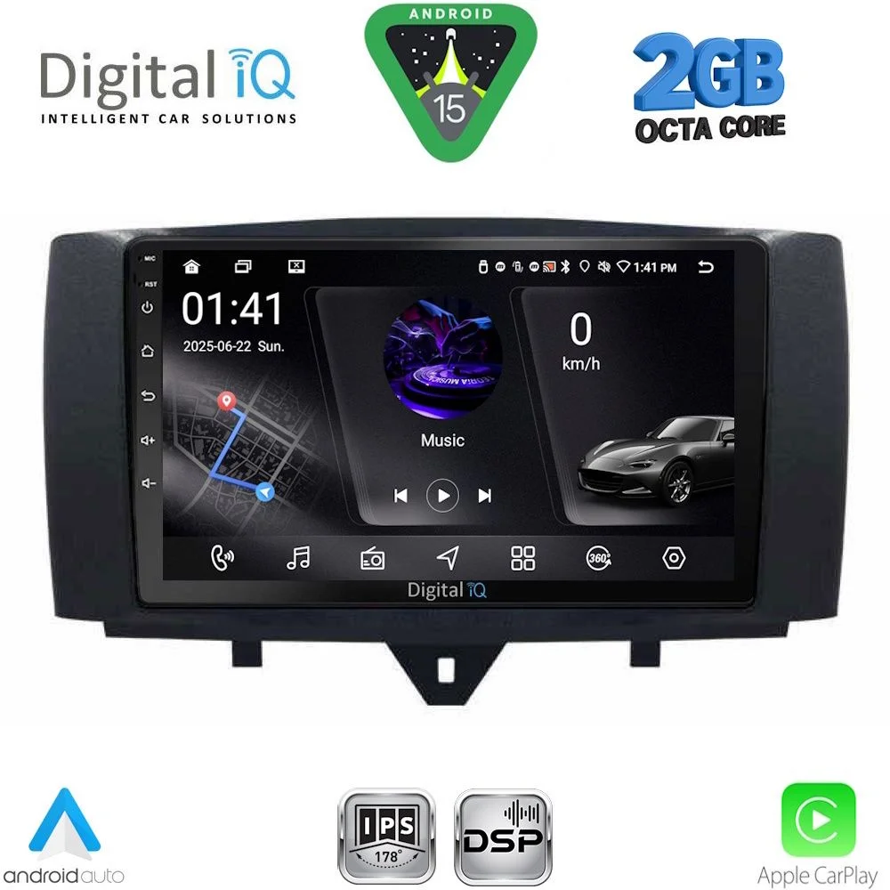 Φωτογραφία προϊόντος: DIGITAL IQ RSF 4622_CPA (9inc) MULTIMEDIA TABLET for SMART (451) mod. 2010-2015
