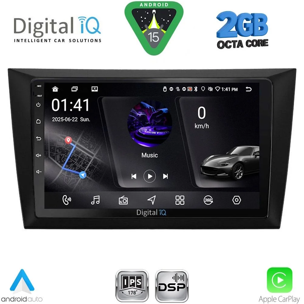 Φωτογραφία προϊόντος: DIGITAL IQ RSF 4746_CPA (9inc) MULTIMEDIA TABLET for GOLF 6 mod. 2009-2012